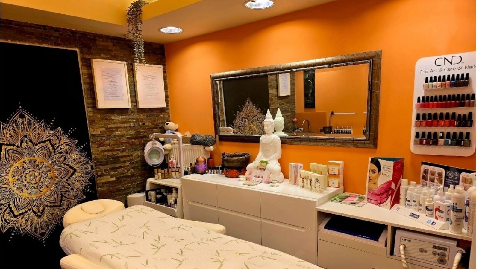 Massage and beauty room of the Hotel Vista salon