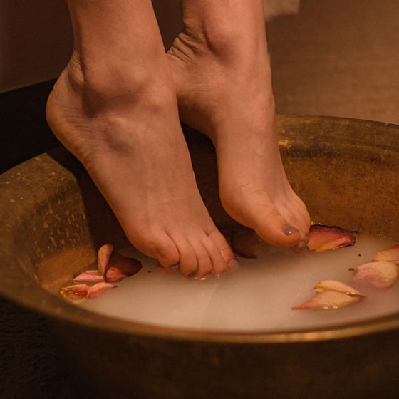 Manicure and pedicure